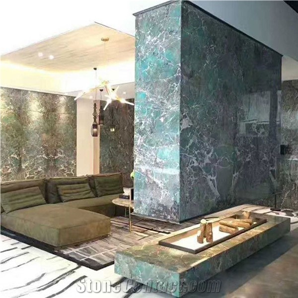 New Star Dark Green Turquoise Amazonia Granite