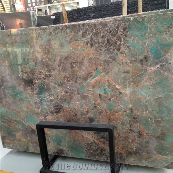 New Star Dark Green Turquoise Amazonia Granite