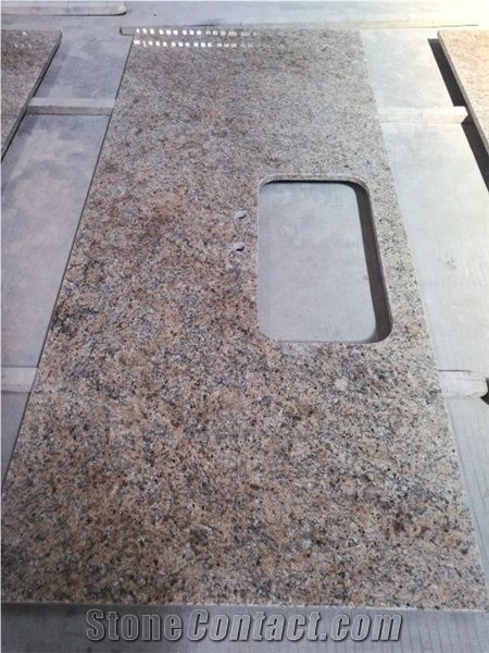 New Venetian Gold Granite Kitchen Countertop Bar Tops