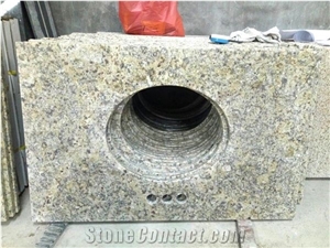 New Venetian Gold Granite Vanity Tops,Bathroom Countertops