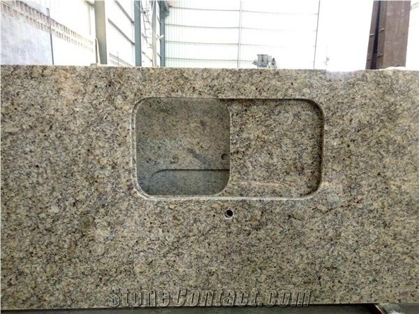 New Venetian Gold Granite Vanity Tops,Bathroom Countertops