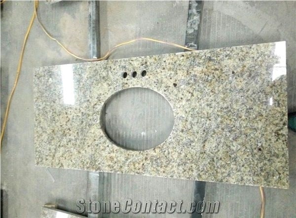 New Venetian Gold Granite Vanity Tops,Bathroom Countertops