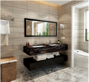 Nordic Style Hotel Solid Surface Vanity Tops