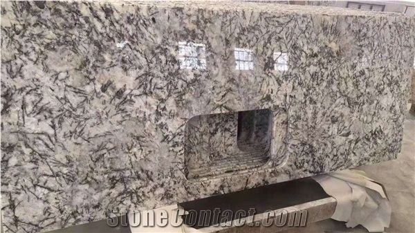 On Sale Blue Ice Granite Countertop or Island Bar