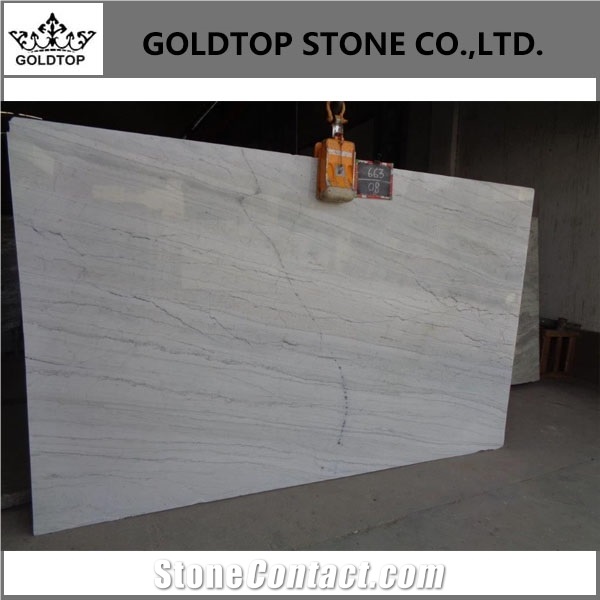 Polar White Polished Marble Tiles for Project