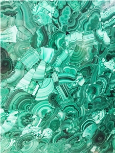 Precious Green Malachite Slab for Decoration