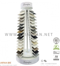 Quartz Stone Display Rack Tower