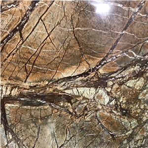 Rain Forest Brown Marble