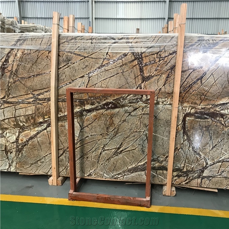 Rain Forest Brown Marble