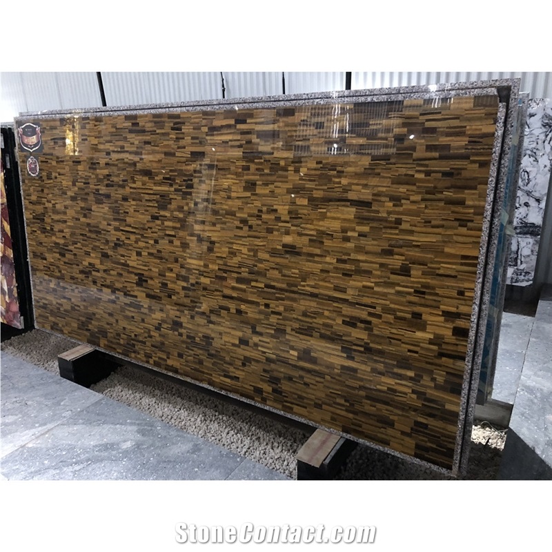 Red Tiger Eye Slabs and Tiles