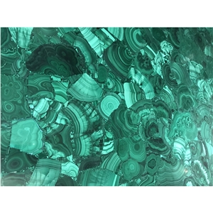 Semiprecious Malachite Green
