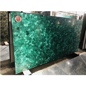Semiprecious Malachite Green