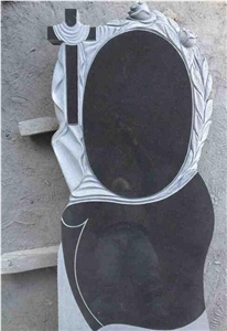 Shanxi Black Granite Tombstone