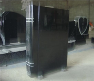 Shanxi Black Granite Tombstone