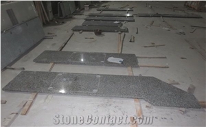 Swan White Granite Countertop, Kitchen Island