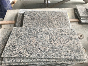 Tiger Skin Wave Grey Granite Polished Tiles
