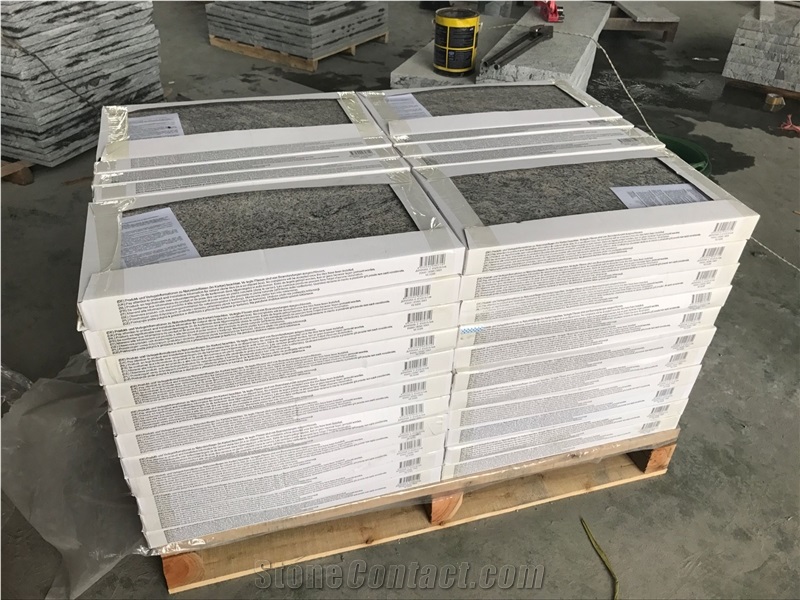 Tiger Skin Wave Grey Granite Polished Tiles