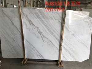 Volakas White Marble for Floor Tile