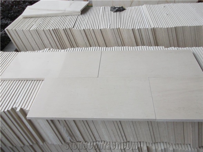 White Limestone Moco Cream Tiles