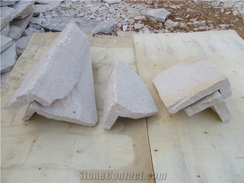 White Sandstone Crazy Stone Random Shape