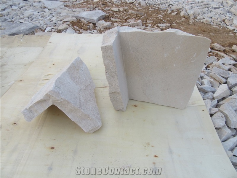 White Sandstone Crazy Stone Random Shape