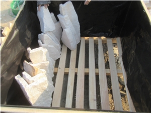 White Sandstone Crazy Stone Random Shape