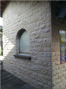 G682 Giallo Fantasia Nature Stone Facade Split Wall Stone