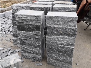 Landscape Black Zebrano Granite Ash Wood Building Wall Bricks