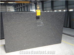 Steel Grey Granite Tiles, Slabs