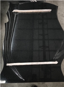 New Black Granite Headstone,Gravestones