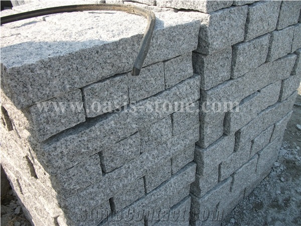 China G603 Grey Granite Exterior Walkway Kerbstone