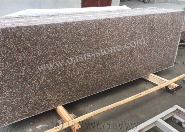 G687 Granite Stairs,Imperial Pink Granite Steps
