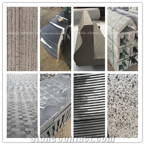 Hainan Grey Basalt Walling/Flooring/Cladding