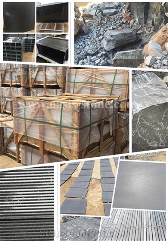 Hainan Grey Basalt Walling/Flooring/Cladding