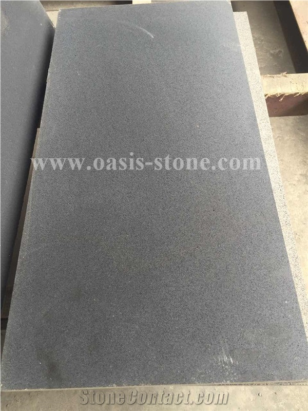 Hainan Grey Polished Tiles & Slabs,Volcanic Rock