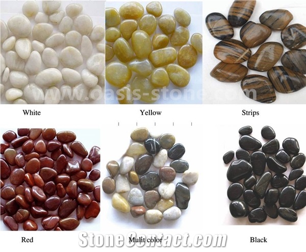 Multicolor Pebble Stone