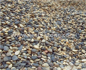 Natural Pebble Stone ,Mixed River Pebbles