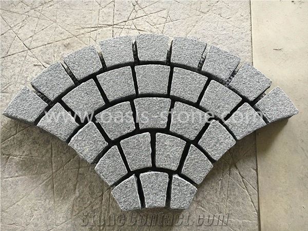 Paving Stone,Fanshaped Pavers,Granit