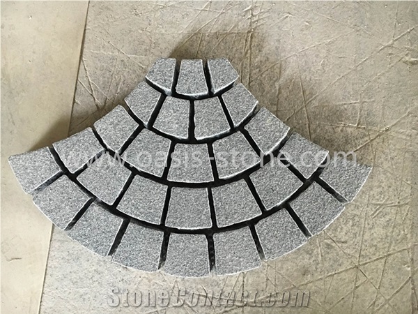 Paving Stone,Fanshaped Pavers,Granit