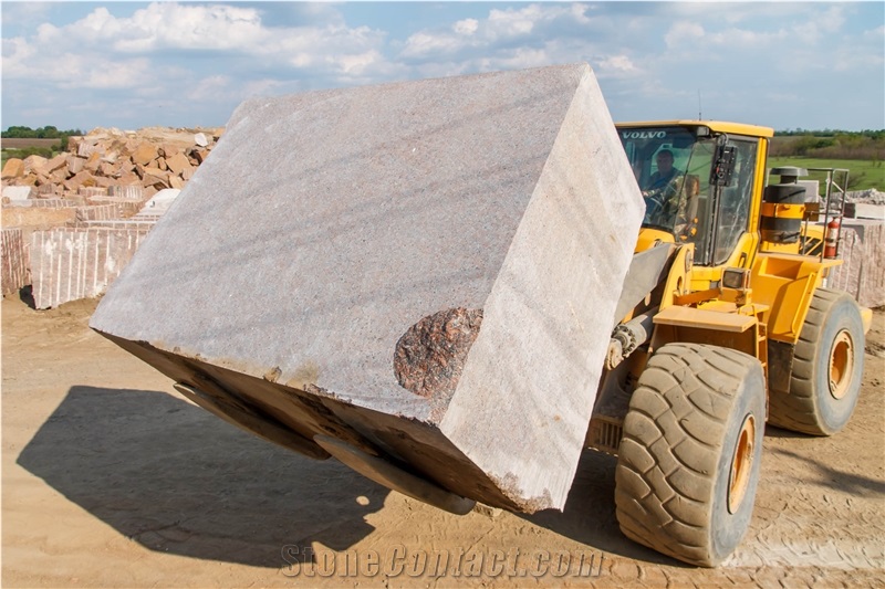 Granite Blocks Brand Anastasia Red