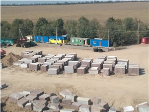 Granite Blocks Brand Anastasia Red