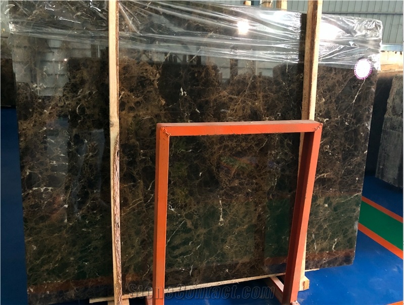 Dark Emperador, Marron Imperial Marble Slabs