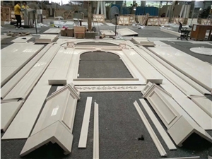 Italy Cremo Delicato Polished Marble Molding,Tile