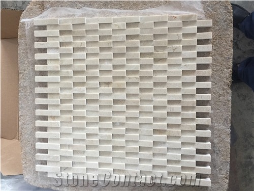 Turkey Honey Onyx Stone Split Finished Mosaic Tile