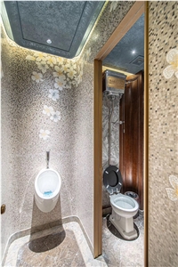Washroom Sivec White Medallions