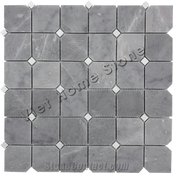 Polished Octagon Marble Mosaic