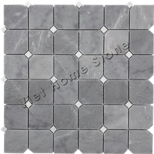 Polished Octagon Marble Mosaic