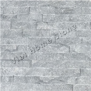 Split Pure Grey Marble Wall Cladding