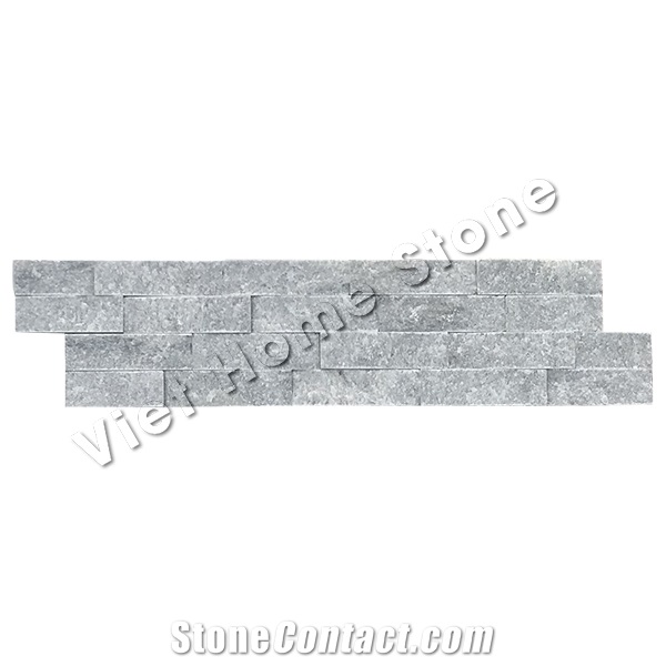 Split Pure Grey Marble Wall Cladding