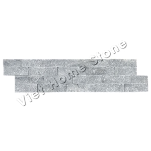 Split Pure Grey Marble Wall Cladding